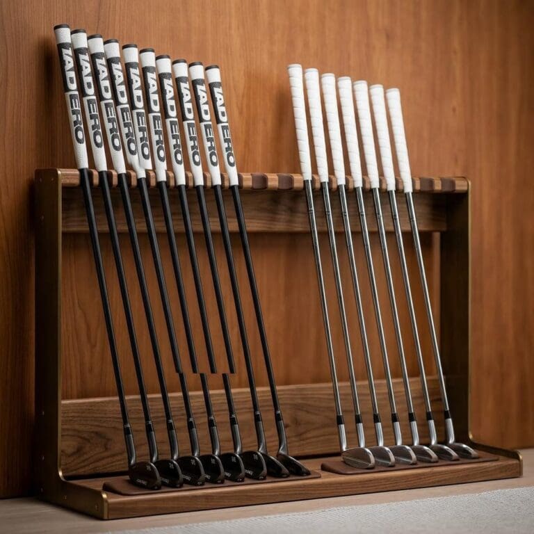 Scott Golf classic build displayed on a wooden golf club rack — imgi 25 688960369 18585511138017105 7729414210626295259 n 1
