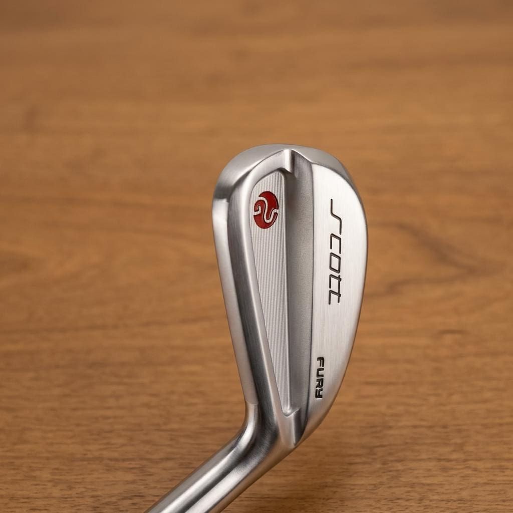 Scott Golf Fury utility iron – angled cavity back view